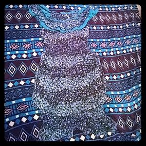 Ruffled floral summer dress